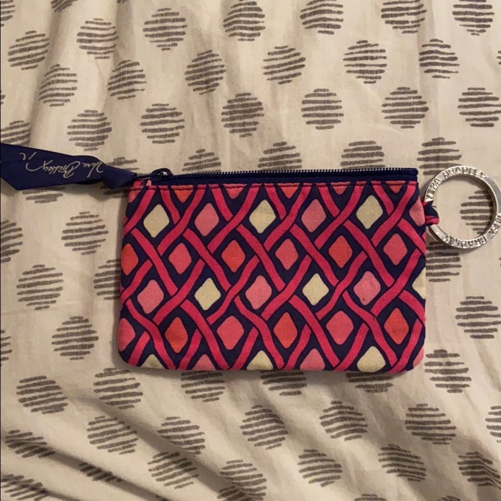 VERA BRADLEY key chain wallet